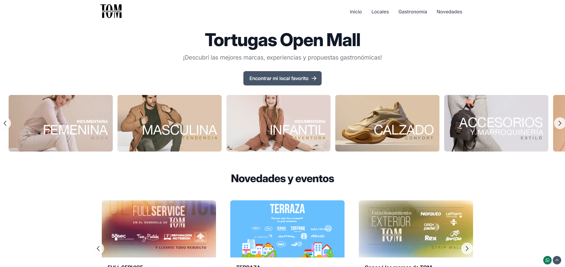 Servicios de plataformas, sitios y UX